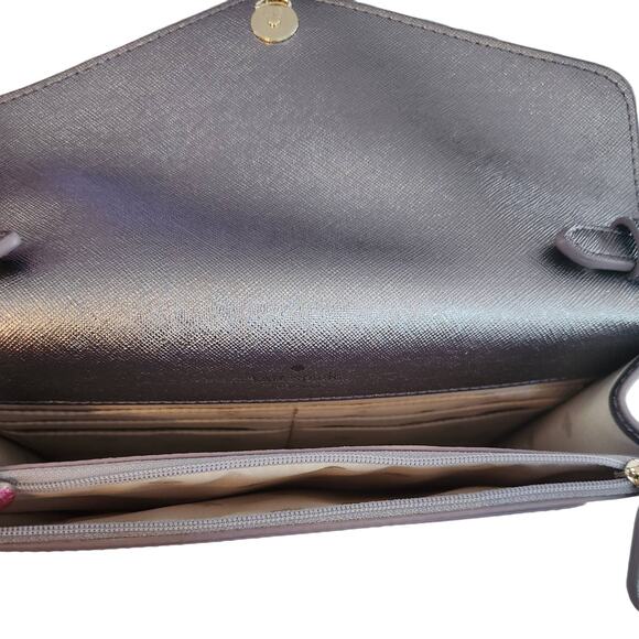 KATE SPADE - Tinsel Glitter Crossbody - Lilac Frost Purse/Handbag *NEW* - Picture 4 of 4